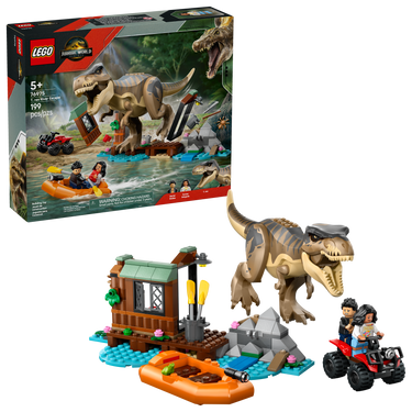 LEGO® Jurassic World T. rex River Escape