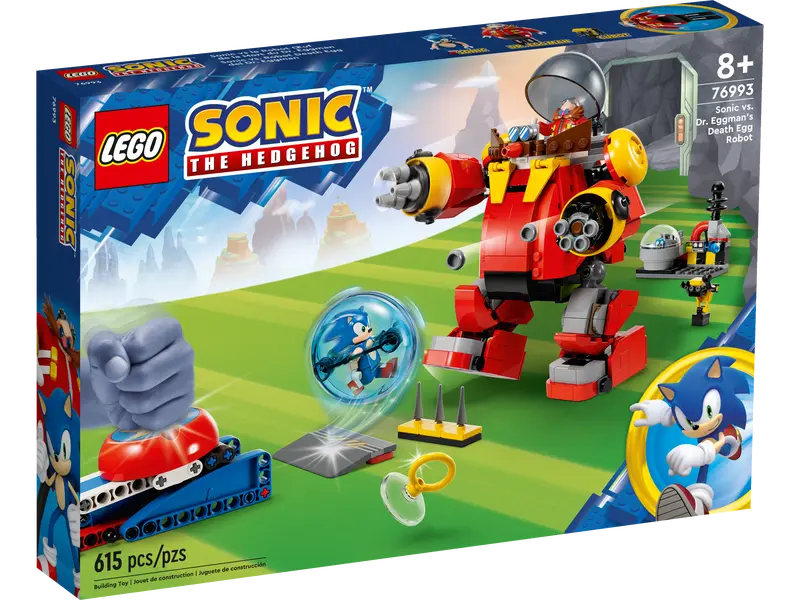 Load image into Gallery viewer, Lego Sonic vs. Dr. Eggman&#39;s Death Egg Robot 615pc
