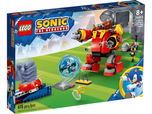 Lego Sonic vs. Dr. Eggman's Death Egg Robot 615pc