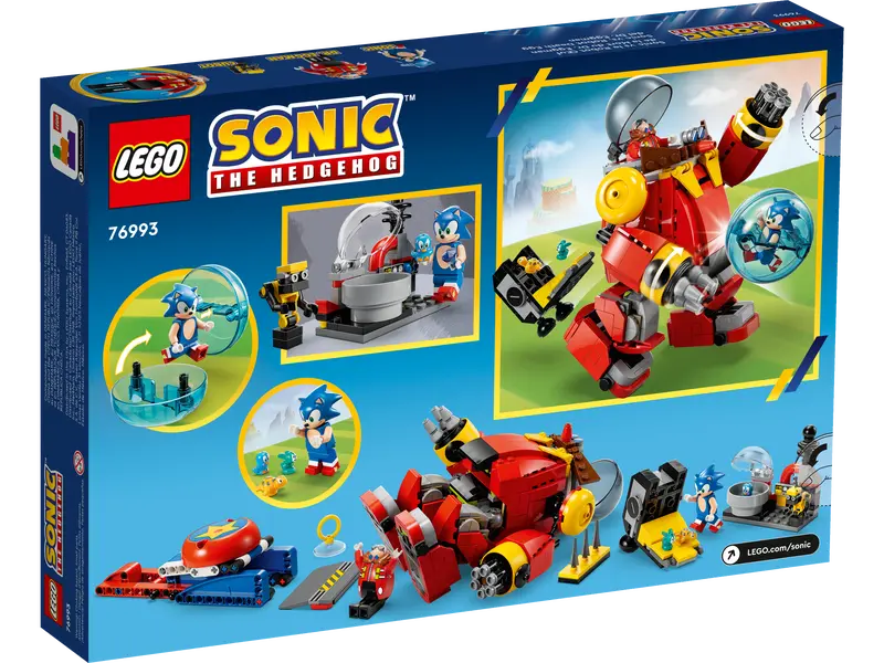 Load image into Gallery viewer, Lego Sonic vs. Dr. Eggman&#39;s Death Egg Robot 615pc
