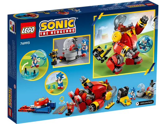 Lego Sonic vs. Dr. Eggman's Death Egg Robot 615pc