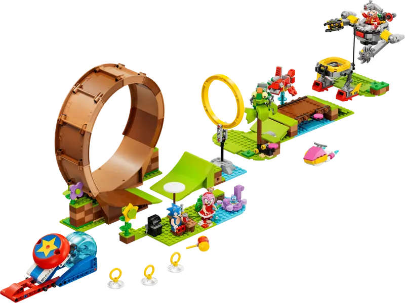 Load image into Gallery viewer, Lego Sonic&#39;s Green Hill Zone Loop Challenge 802pc
