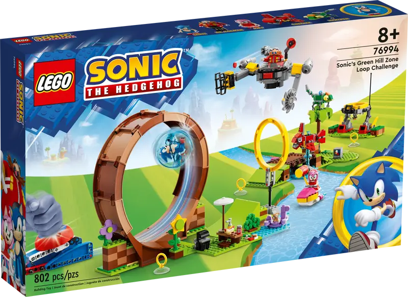 Load image into Gallery viewer, Lego Sonic&#39;s Green Hill Zone Loop Challenge 802pc
