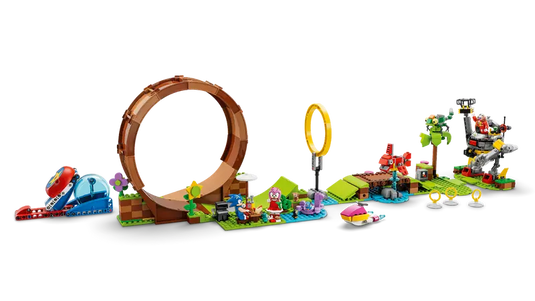 Lego Sonic's Green Hill Zone Loop Challenge 802pc