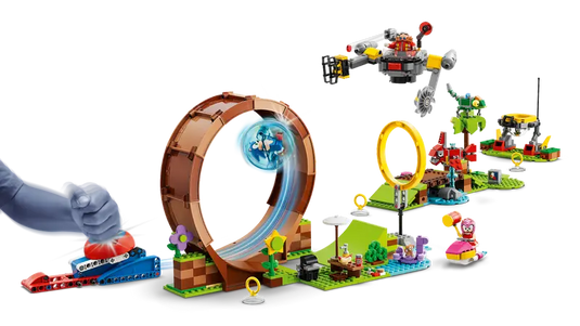 Lego Sonic's Green Hill Zone Loop Challenge 802pc