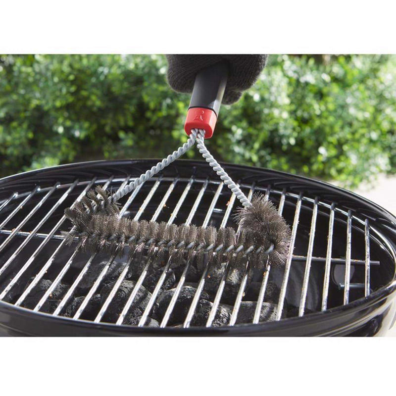 Load image into Gallery viewer, Weber Grill Brush 12&quot;
