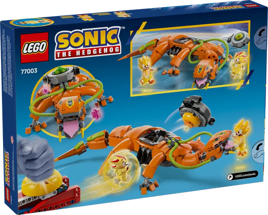 Lego Sonic the Hedgehog Super Shadow vs. Biolizard