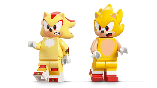 Lego Sonic the Hedgehog Super Shadow vs. Biolizard