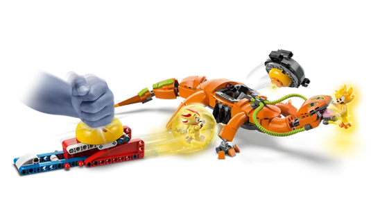 Lego Sonic the Hedgehog Super Shadow vs. Biolizard