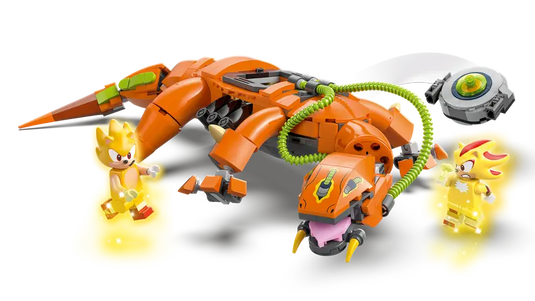 Lego Sonic the Hedgehog Super Shadow vs. Biolizard