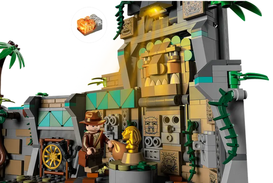 Lego Indiana Jones Temple of the Golden Idol 1545pc