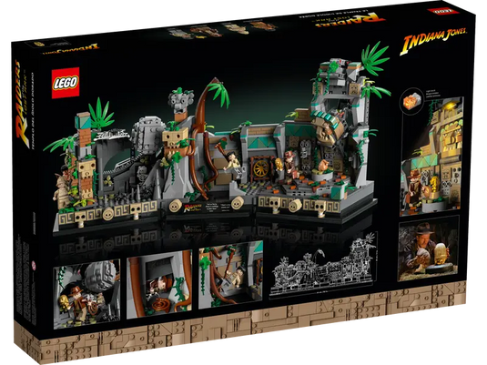 Lego Indiana Jones Temple of the Golden Idol 1545pc