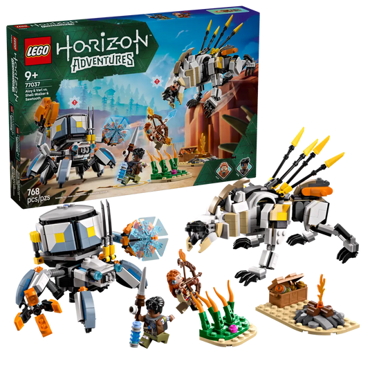 LEGO Horizon Adventures Aloy & Varl vs. Shell-Walker & Sawtooth