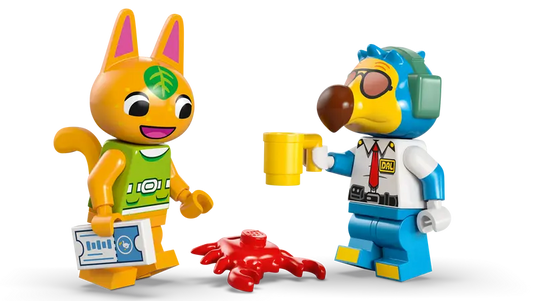 Lego Animal Crossing Fly with Dodo Airlines