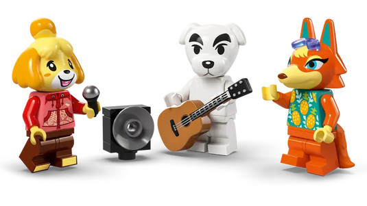 Lego Animal Crossing K.K.'s Concert at the Plaza