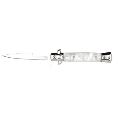 Ruko Assisted Stiletto - White Pearl