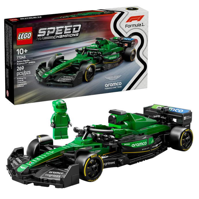 LEGO Speed Aston Martin Aramco F1® AMR24 Race Car