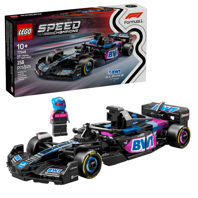 LEGO Speed BWT Alpine F1® Team A524 Race Car
