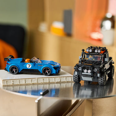 LEGO® Speed Champions Jaguar Project 7 & Land Rover Defender