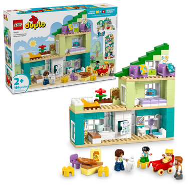 LEGO® DUPLO® Town 3 in 1 Modern Family House with Figures
