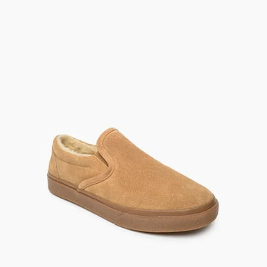 Minnetonka Men's Alden Slipper (Cinnamon) Size 9