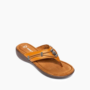 Minnetonka Women's Silverthorne 360 (Cognac) Size 6