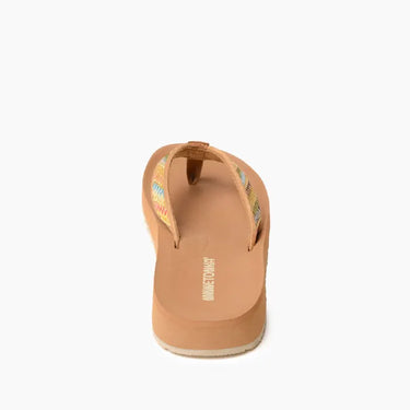 Minnetonka Women's Hedy 2.0 (Tan Multi) Size 7