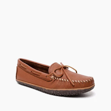 Minnetonka Men's Moosehide Tread (Caramel) Size 10 1/2