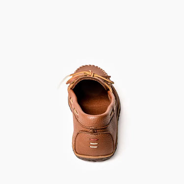 Minnetonka Men's Moosehide Tread (Caramel) Size 10 1/2