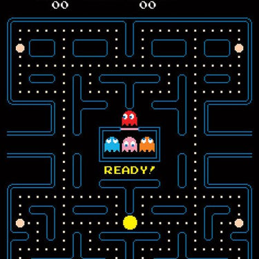 Pac-Man Maze Poster