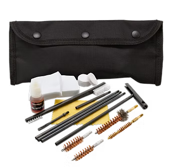 KleenBore 9mm/.45 Cal. Handgun & 5.56mm/.223 Cal./.30 Cal./7.62mm Black Modular Field Kit