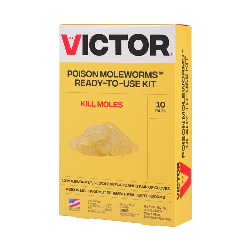 Load image into Gallery viewer, Victor Bait Worms For Gophers and Moles 10 pk
