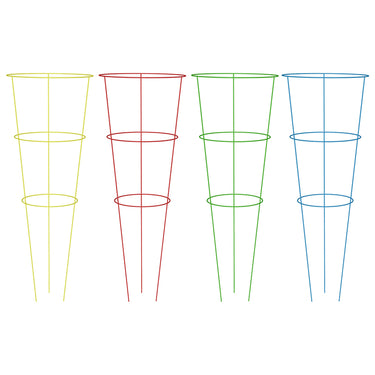 Panacea Vibrant 42 in. H X 16 in. W Assorted Steel Tomato Cage 1 cage per purchase