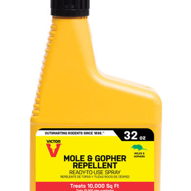 Victor Animal Repellent Liquid For Gophers and Moles 1 qt