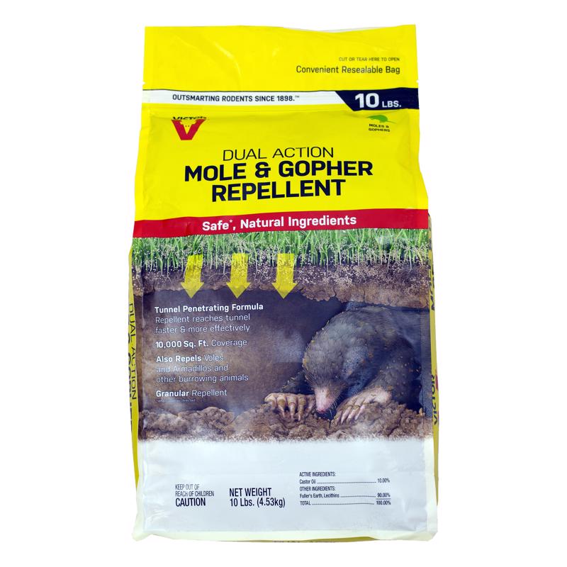 Load image into Gallery viewer, Victor Dual Action Animal Repellent Granules For Gophers and Moles 10 lb
