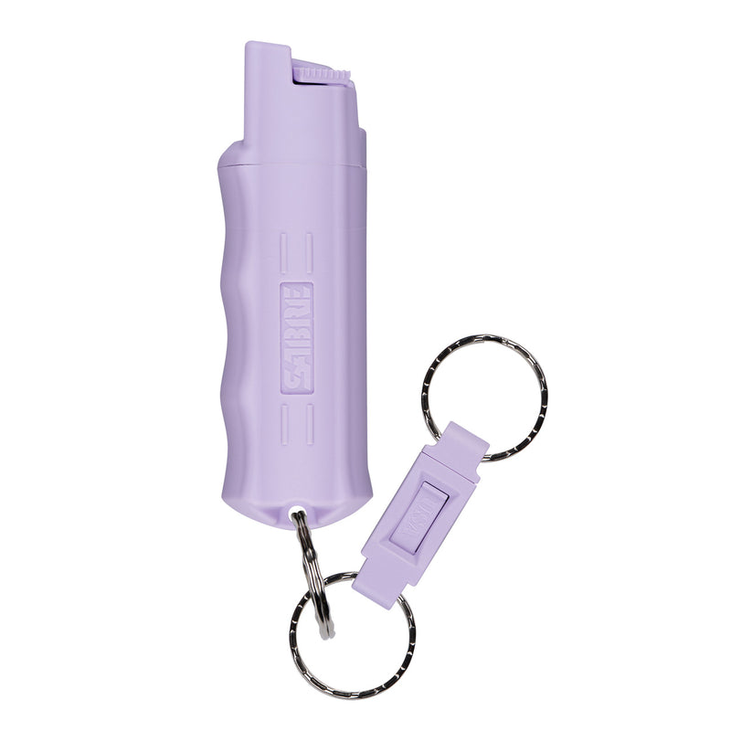 Load image into Gallery viewer, SABRE Pepper Spray w/ Quick Release Key Ring - Dusk Purple
