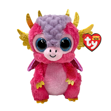 TY Beanie Boos Mia the Pink Dragon