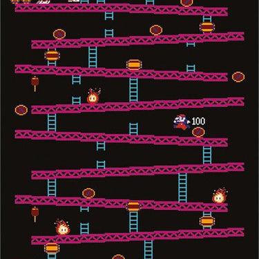 Donkey Kong Level 1 Poster