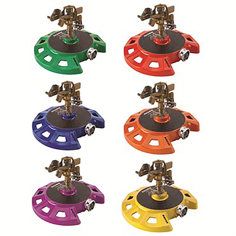 Load image into Gallery viewer, Dramm ColorStorm Metal Ring Base Impulse Sprinkler 5281 sq ft 1 pk
