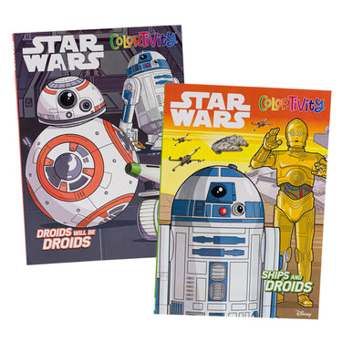 Star Wars Colortivity Coloring Book - 64 Pages - 2 Assorted Versions