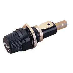 Sea Dog Round Fuse Holder - Spade Terminal
