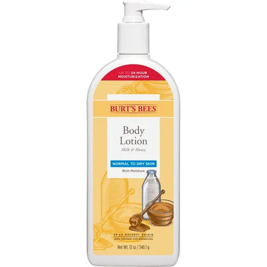 Burt's Bees Naturally Nourishing Milk & Honey Body Lotion