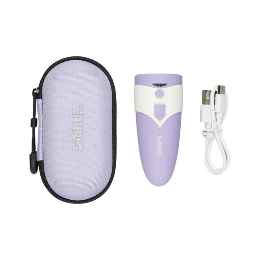 SABRE 3 In 1 Mini Stun Gun Personal Alarm & LED Light - Lavender