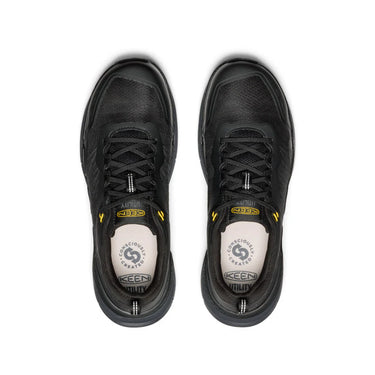 Keen Men's Speedworks Work Sneaker (Carbon Toe) Black/Steel Grey 13EE