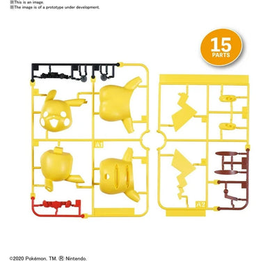 Bandai Hobby - Pokemon Model Kit Quick!! 01 Pikachu