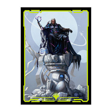 Ultra PRO - Edge of Eternities Tezzeret, Cruel Captain 100ct Deck Protector Sleeves in Clear Box for Magic: The Gathering