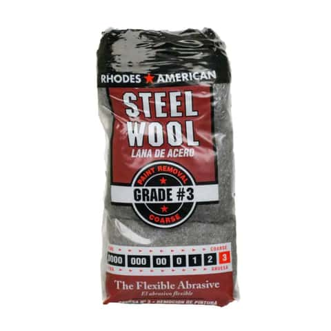 Rhodes American 3 Grade Coarse Steel Wool Pad 12 pk