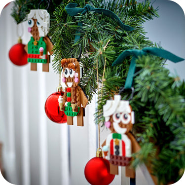LEGO® Gingerbread Ornaments