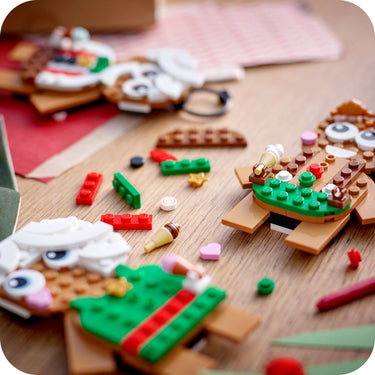 LEGO® Gingerbread Ornaments