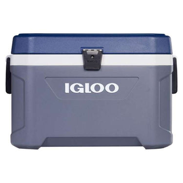 Igloo MaxCold Latitude 54 Qt. Ice Chest - Blue/Gray